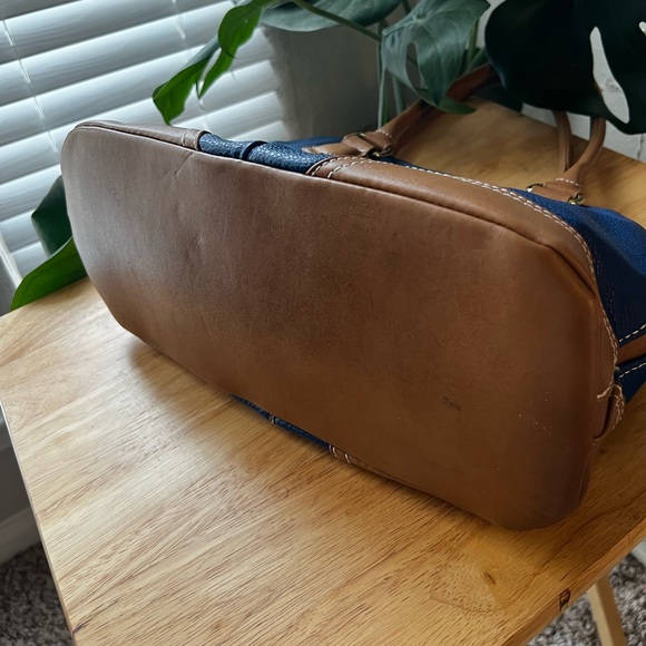 Mark Fisher Blue and Brown Purse - Picture 9 of 9